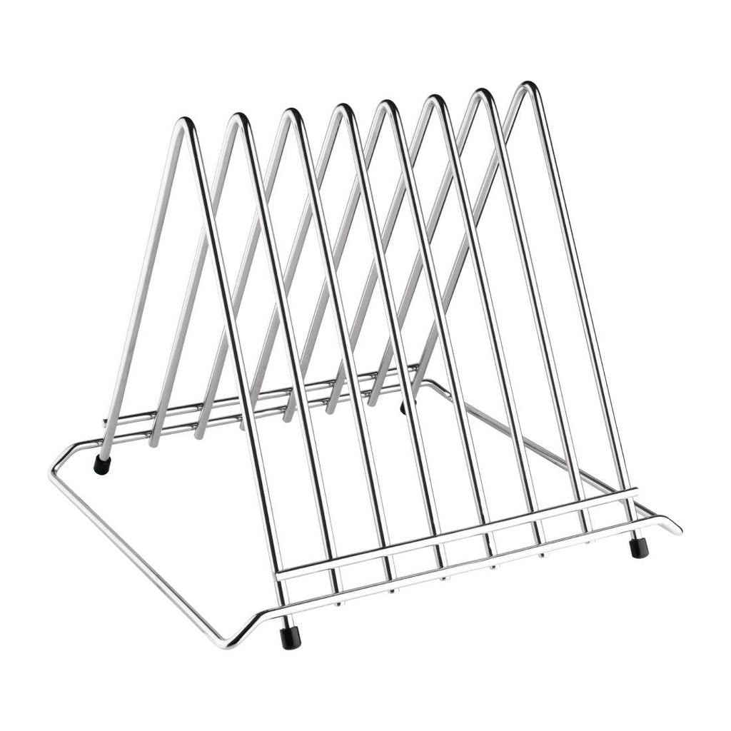 Heavy Duty Chopping Board Rack St/St - 7 Slots- Hygiplas CH052