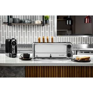 Esprit 6 Slot Toaster Chrome with Elements & Sandwich Cage- Rowlett CH185-A