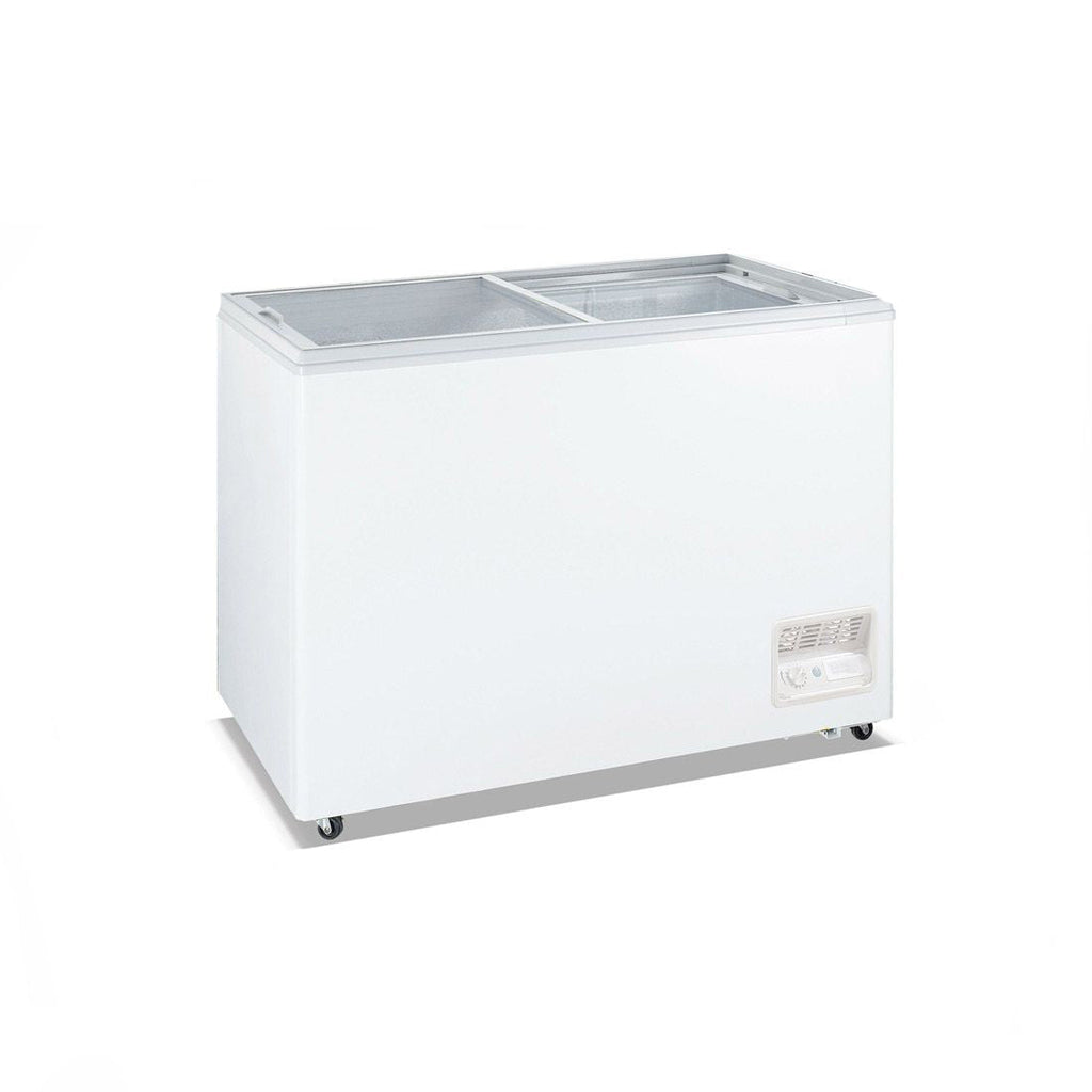 Heavy Duty Chest Freezer With Glass Sliding Lids - Thermaster WD-200F