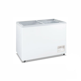 Heavy Duty Chest Freezer With Glass Sliding Lids - Thermaster WD-400F