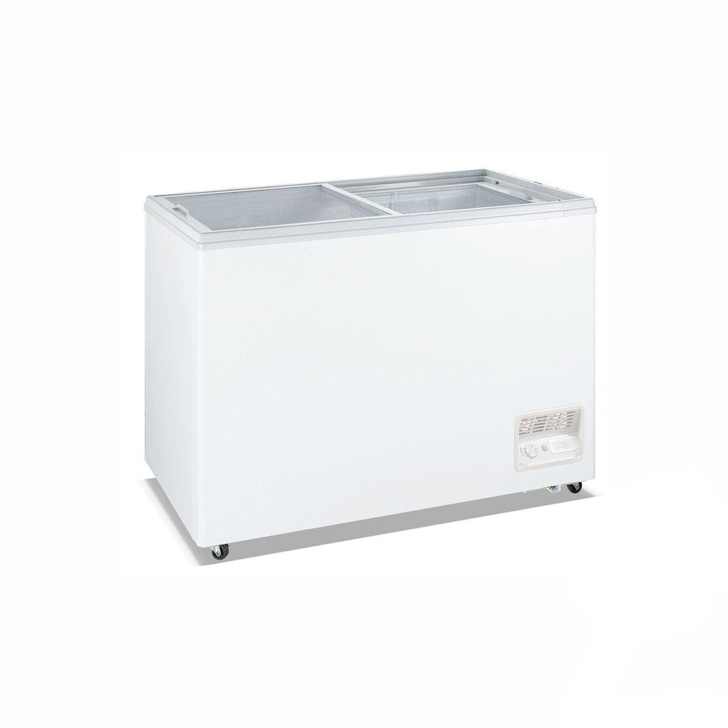 Heavy Duty Chest Freezer With Glass Sliding Lids - Thermaster WD-520F