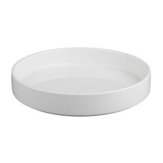 Olympia Whiteware Flat Walled Bowl - 270mm (4 Pack) - CK072