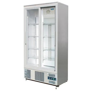 G-Series Sliding Door Upright Bar Fridge 490Ltr- Polar CK478-A