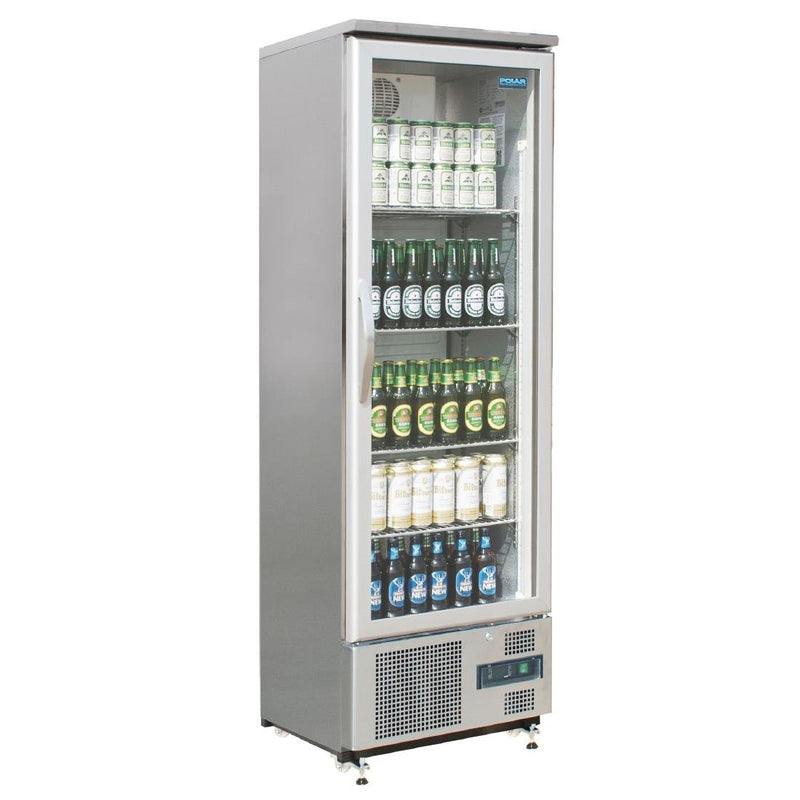 G-Series Single Door Upright Bar Fridge- Polar CK479-A