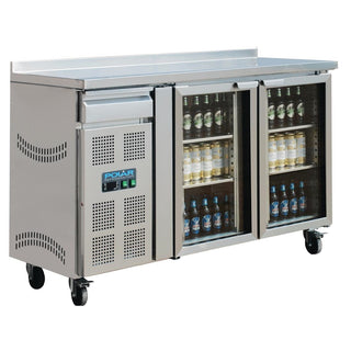 U-Series 2 Door Premium Bar Fridge 366Ltr- Polar CK490-A