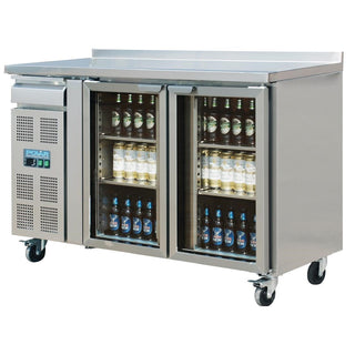 U-Series 2 Door Premium Bar Fridge 366Ltr- Polar CK490-A