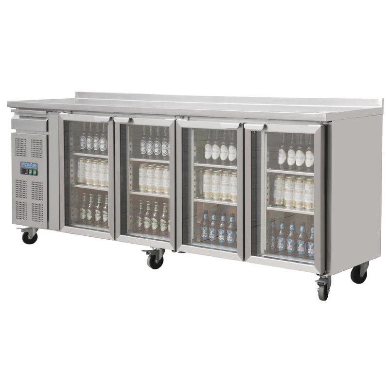 U-Series 4 Door Premium Bar Fridge 720Ltr- Polar CK492-A