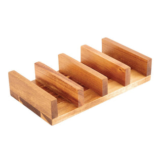 Olympia Acacia Wood Taco Stand - CK970