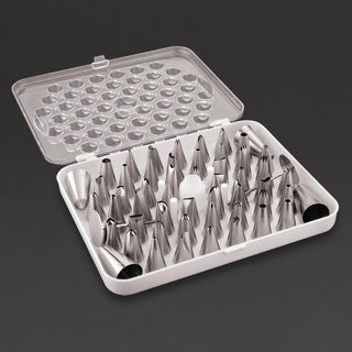 Vogue Cake Decorating 52 Assorted Piping Nozzles - CP106