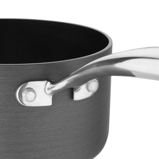 Anodised Aluminium Non Stick Sauce Pan 160mm- Vogue CP762