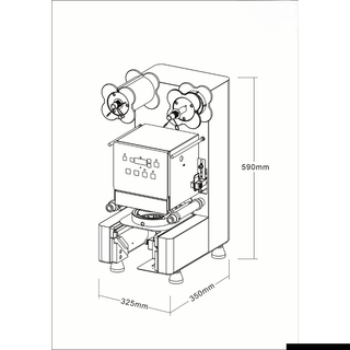 TéVera Automatic Sealing Machine - CS-95B