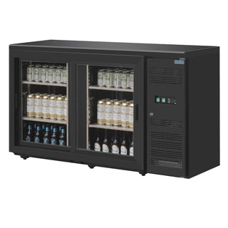 U-Series Back Bar Display Cooler Double Door- Polar CS102-A