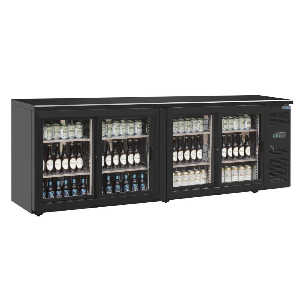 U-Series Back Bar Display Cooler Four Door- Polar CS103-A