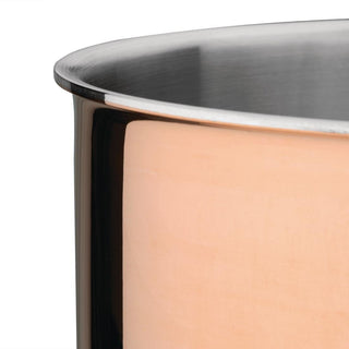 Tri Wall Copper Saucepan 160mm- Vogue CT998