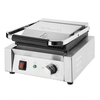 Apuro Bistro Ribbed Contact Grill - CU600-A