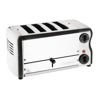 Esprit 4 Slot Toaster Chrome with Elements & Sandwich Cage- Rowlett CH181-A