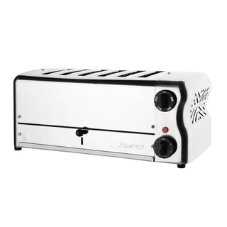 Esprit 6 Slot Toaster Chrome with Elements & Sandwich Cage- Rowlett CH185-A