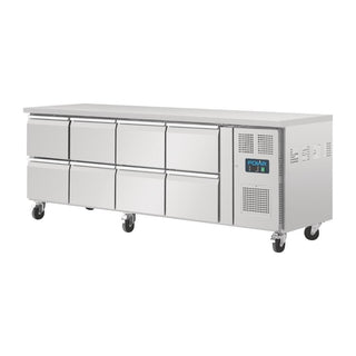 U-Series Eight Drawer Gastronorm Counter Fridge- Polar DA549-A