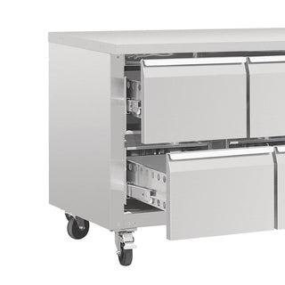 U-Series Eight Drawer Gastronorm Counter Fridge- Polar DA549-A