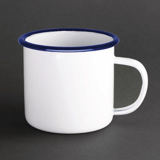 Olympia Large Enamel Soup Mug 670ml - DC398