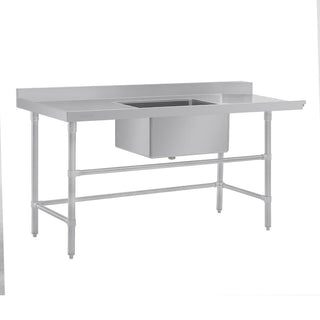 Dishwasher Inlet Table with Sink Outlet - L/H- Vogue DE471