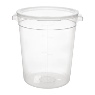 Polypropylene Round Food Storage Container 7.5Ltr- Vogue DJ960