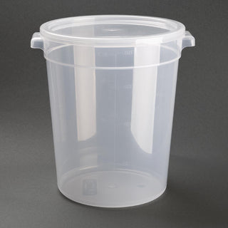 Polypropylene Round Food Storage Container 7.5Ltr- Vogue DJ960