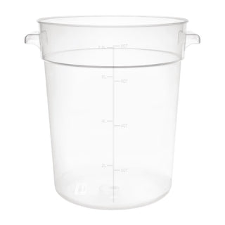 Polypropylene Round Food Storage Container 7.5Ltr- Vogue DJ960