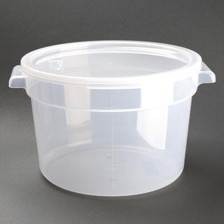 Polypropylene Round Food Storage Container 10Ltr- Vogue DJ961