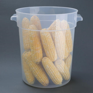 Polypropylene Round Food Storage Container 20Ltr- Vogue DJ962