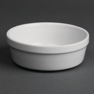 Olympia Whiteware Round Pie Dishes 119mm (Pack of 6) - DK808