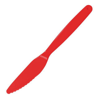 Olympia Kristallon Polycarbonate Knife Red (12 Pack) - DL114