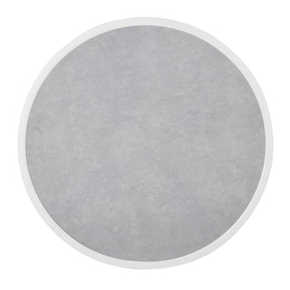 Bolero Fibre Glass Round Table Top Grey Stone Effect 580mm - DL485