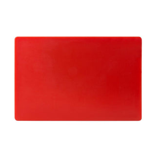 Extra Thick Low Density Chopping Board Red - 600x450x20mm- Hygiplas HC878