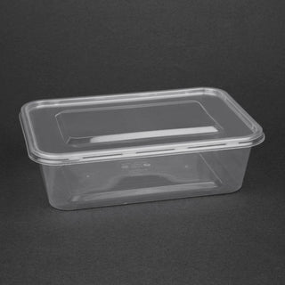 Fiesta Recyclable Medium Plastic Microwave Containers - DM182