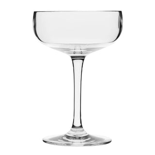 Olympia Kristallon Polycarbonate Champagne Coupe Glasses - 210ml (Pack 12) - DM270