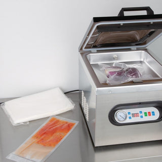 Dual Texture Vacuum Sealer Bags 350mm- Vogue DM880