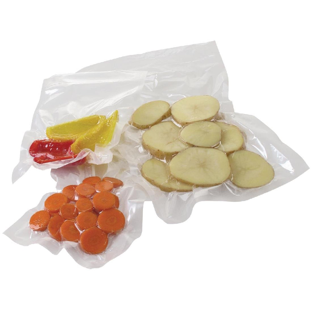 Dual Texture Vacuum Sealer Bags 350mm- Vogue DM880