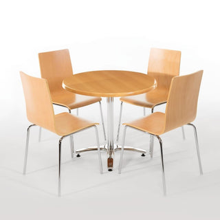 Aluminium Four Leg Table Base- Bolero DN641