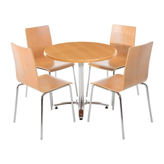 Aluminium Four Leg Table Base- Bolero DN641