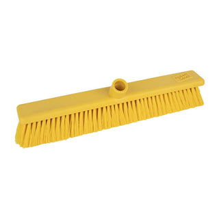 Jantex Soft Washable Broomhead Yellow 457mm - DN834