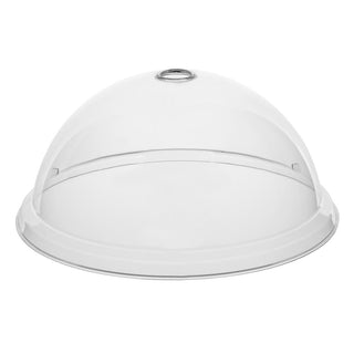 Olympia Kristallon Polycarbonate Domed Plate Cover Round 300mm - DP792