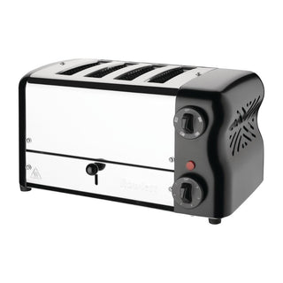 Esprit 4 Slot Toaster Jet Black with Elements & Sandwich Cage- Rowlett CH183-A