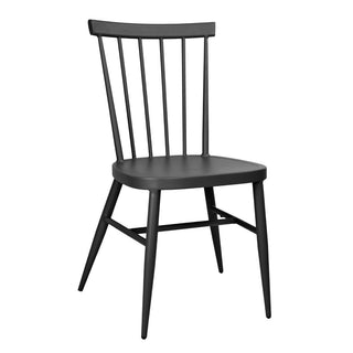 Bolero Windsor Aluminium Black Chairs (4 Pack) - DX686