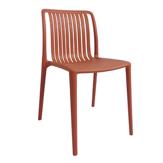 Bolero Verona Café Chairs Mild Orange (2 Pack) - DX977