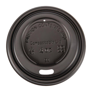 Fiesta Compostable Espresso Cup Lids 114ml / 4oz (Pack of 50) - DY982