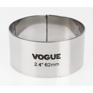 Round Mini Gateaux Mould 62 x 30mm - E060