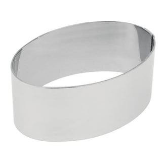 Oval Mini Gateaux Mould 50 x 30mm - E061