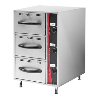 Benchstar 3 Drawers GN 1/1 Food Warming Drawer - EDW-3GN