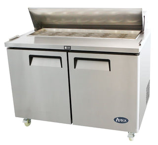 Atosa 2 Door Sandwich Prep Table Refrigerator 1530 Mm MSF8303
